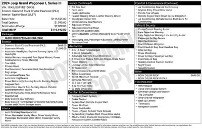 2024 Jeep Grand Wagoneer L Series III 4x4