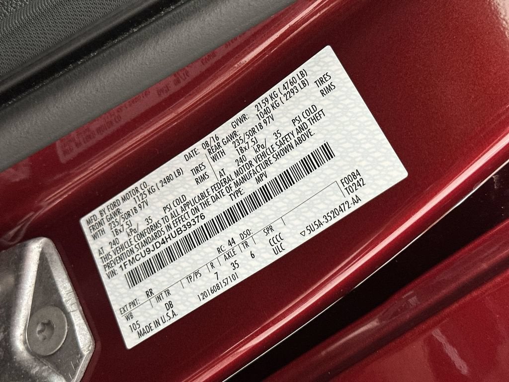 2017 Ford Escape Titanium