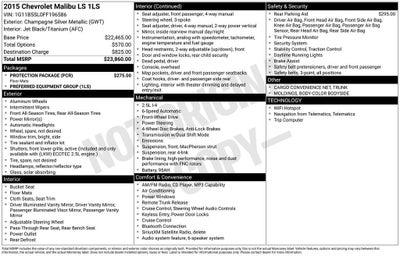2015 Chevrolet Malibu LS