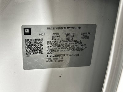 2018 Chevrolet Malibu Premier