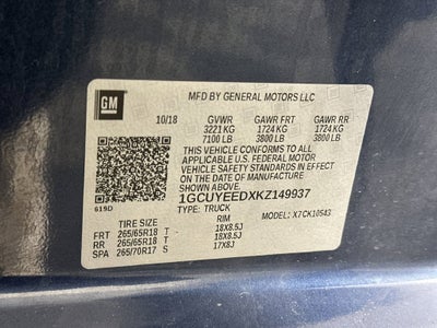 2019 Chevrolet Silverado 1500 RST