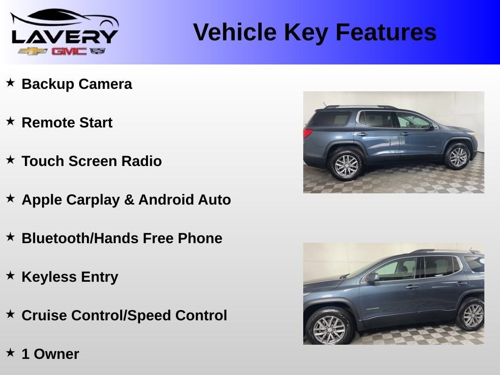 2019 GMC Acadia SLE