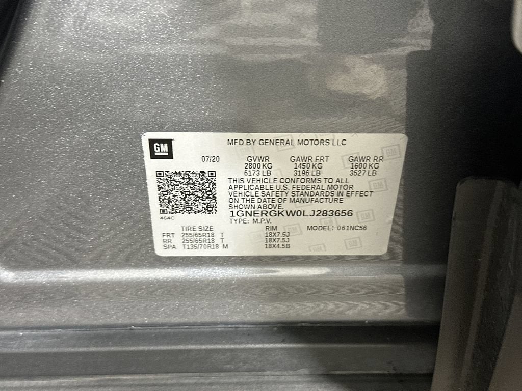 2020 Chevrolet Traverse LT Cloth