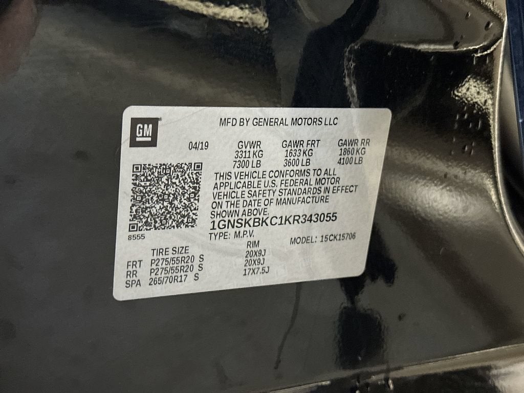 2019 Chevrolet Tahoe LT