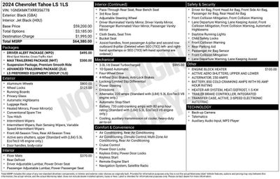 2024 Chevrolet Tahoe LS