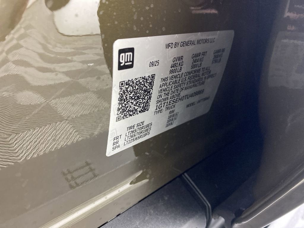 2026 GMC Sierra EV Elevation Standard Range