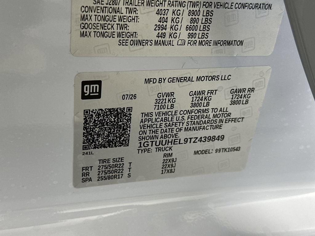 2026 GMC Sierra 1500 Denali Ultimate