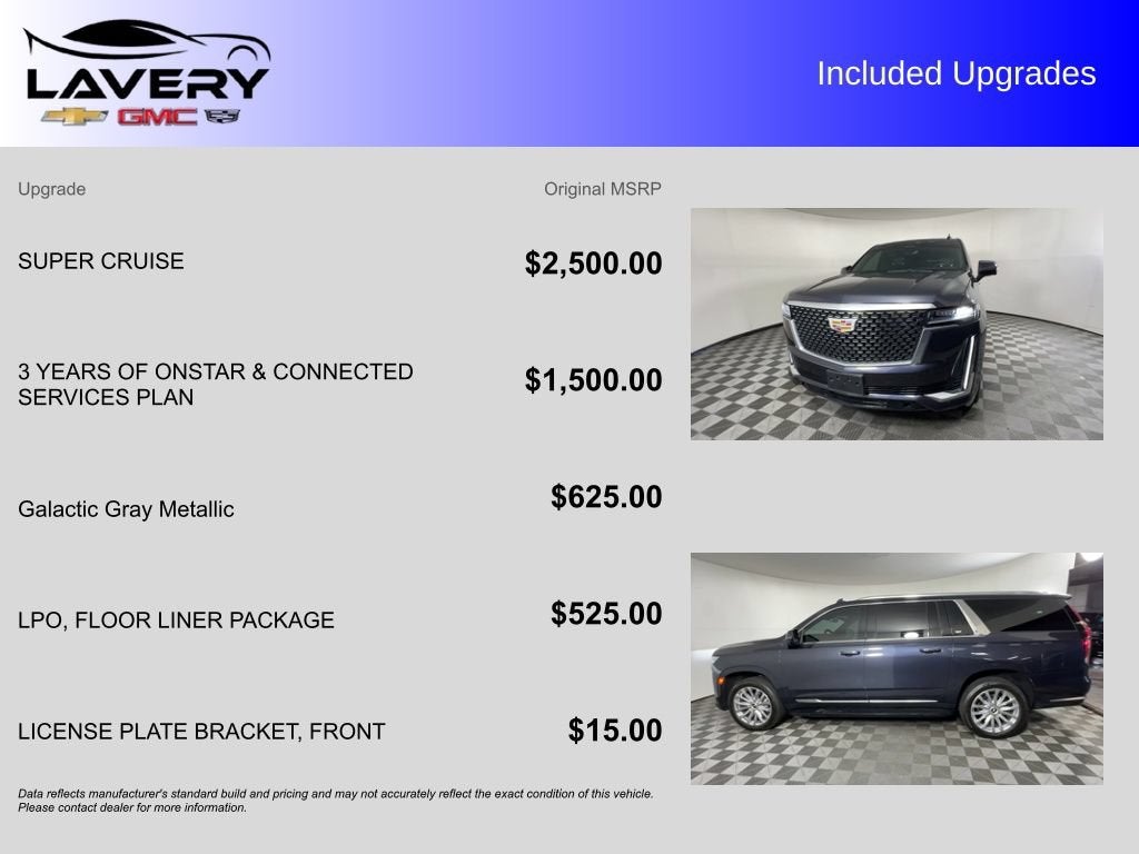 2023 Cadillac Escalade ESV Premium Luxury