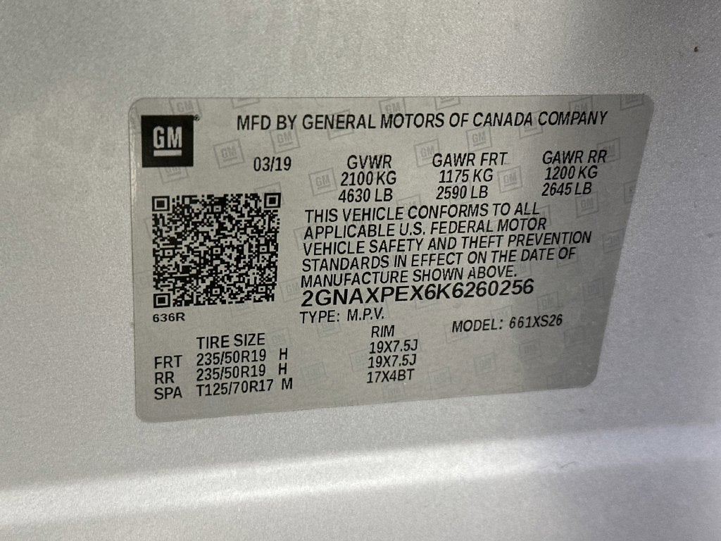 2019 Chevrolet Equinox Premier