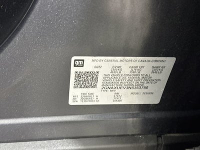 2022 Chevrolet Equinox LT