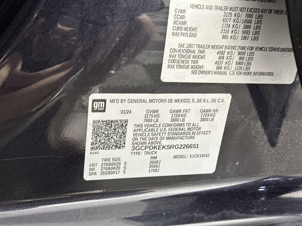 2024 Chevrolet Silverado 1500 LT (2FL)