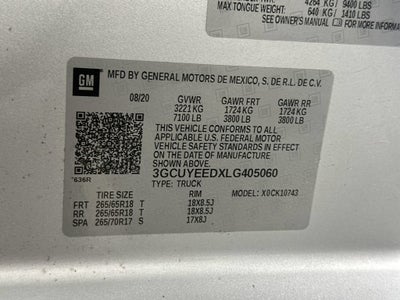 2020 Chevrolet Silverado 1500 RST