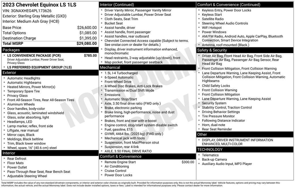 2023 Chevrolet Equinox LS