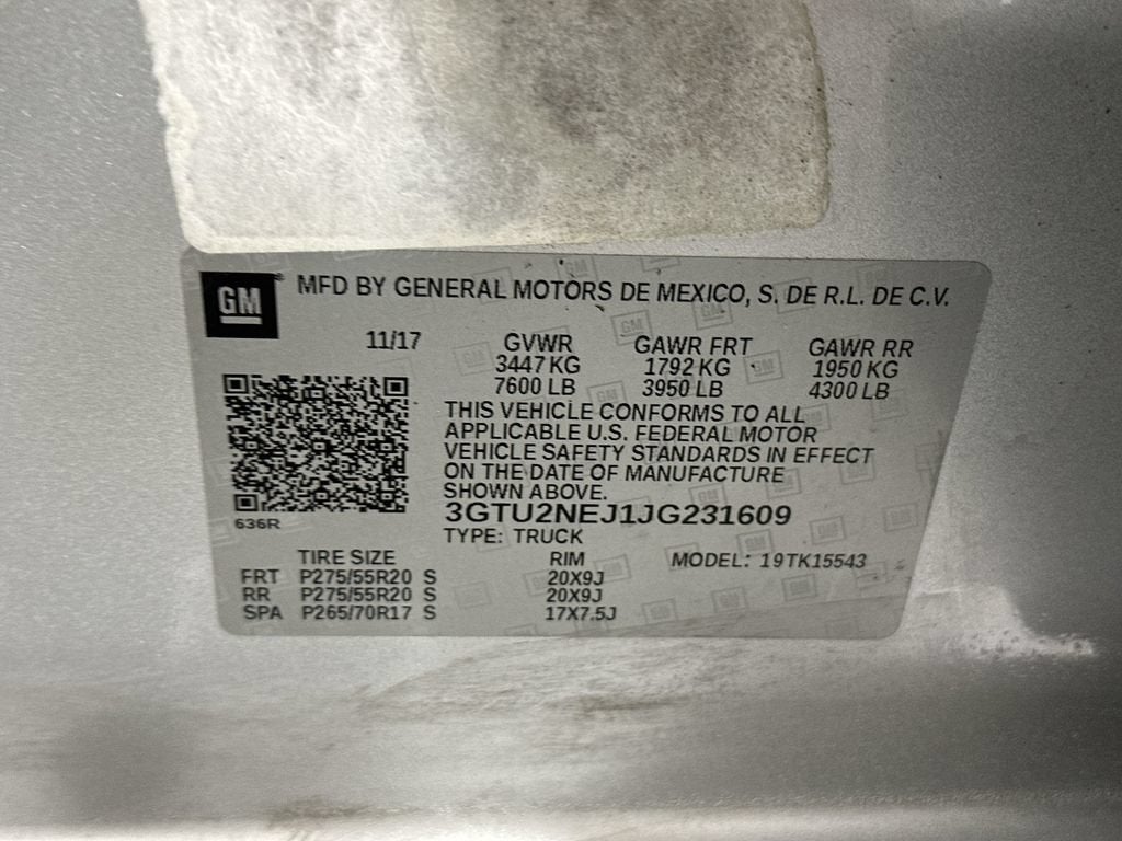 2018 GMC Sierra 1500 SLT