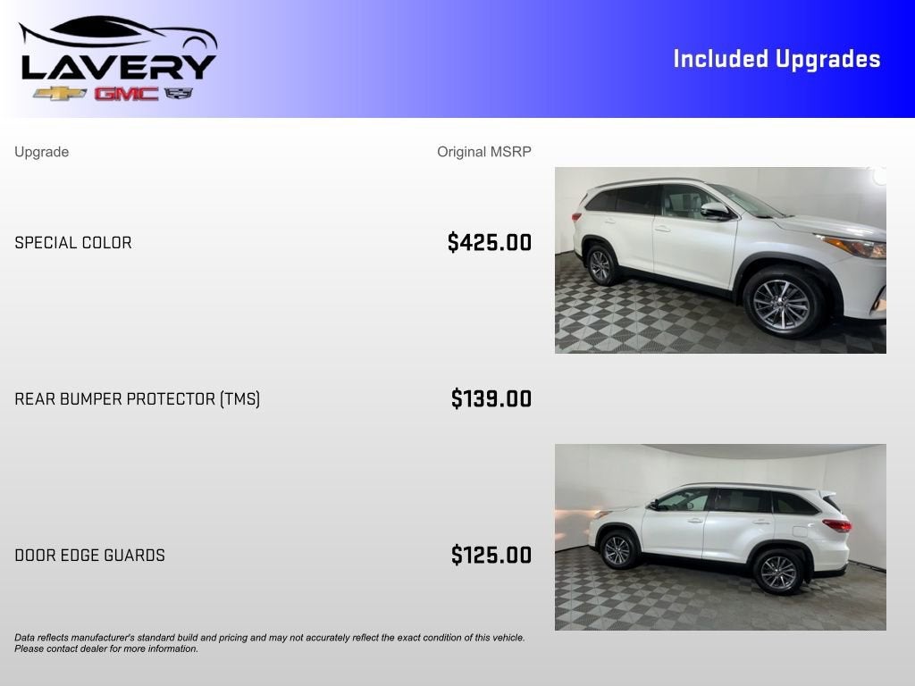 2019 Toyota Highlander XLE