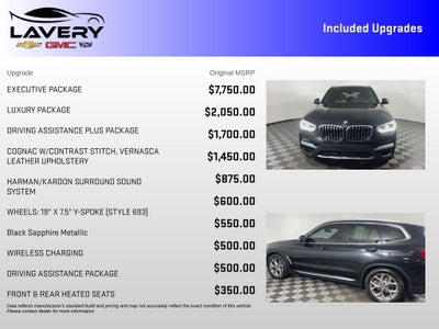 2020 BMW X3 xDrive30i