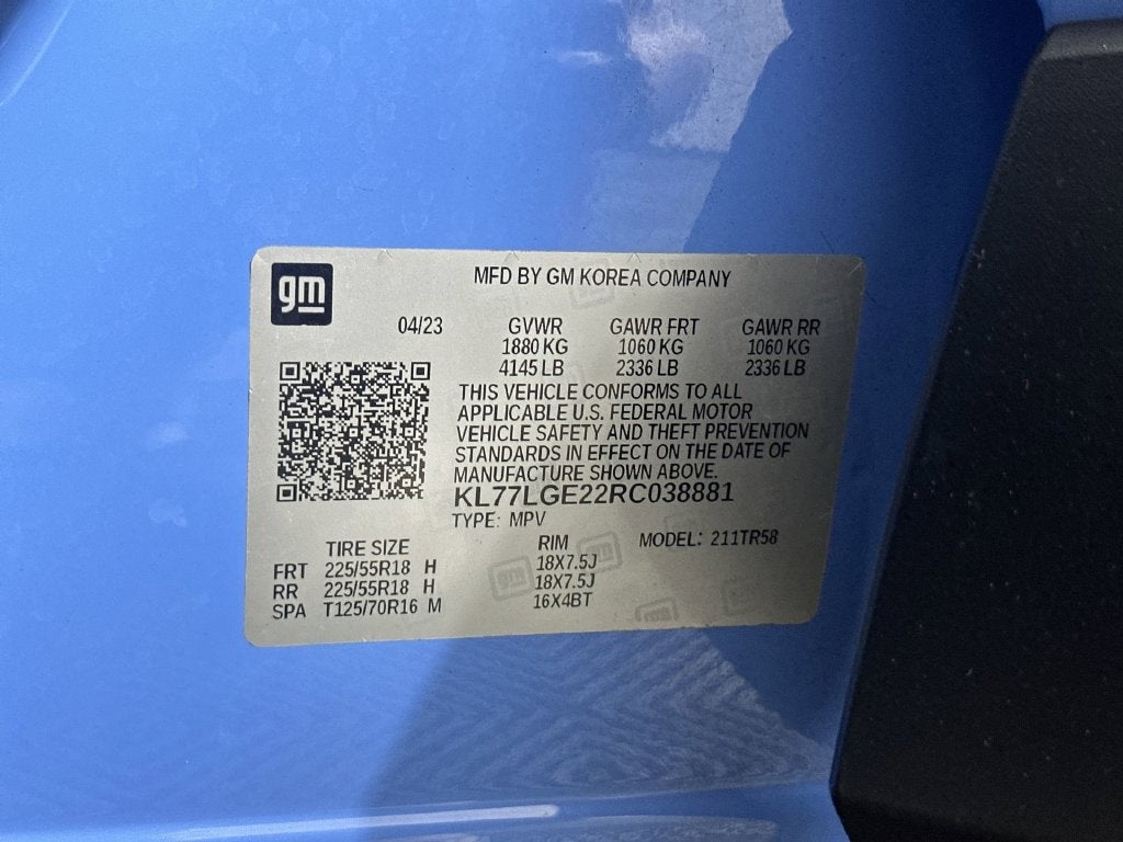2024 Chevrolet Trax 1RS