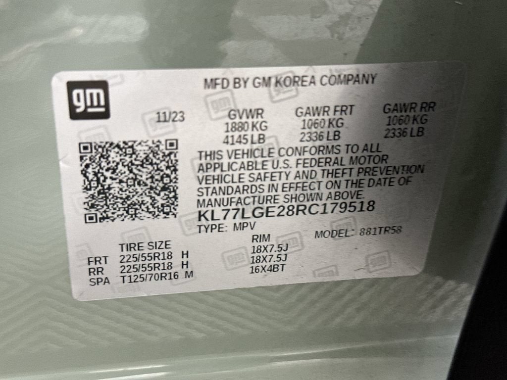 2024 Chevrolet Trax 1RS