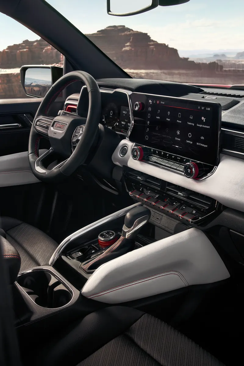 2026 GMC Canyon infotainment system at Lavery Automotive Sales and Service GMC in Alliance OH