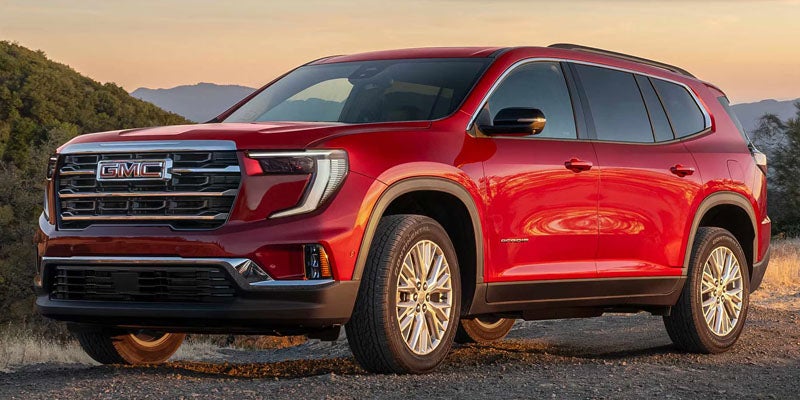 2026 GMC Acadia Trims